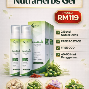 2 BOTOL NUTRAHERBS - RM119
